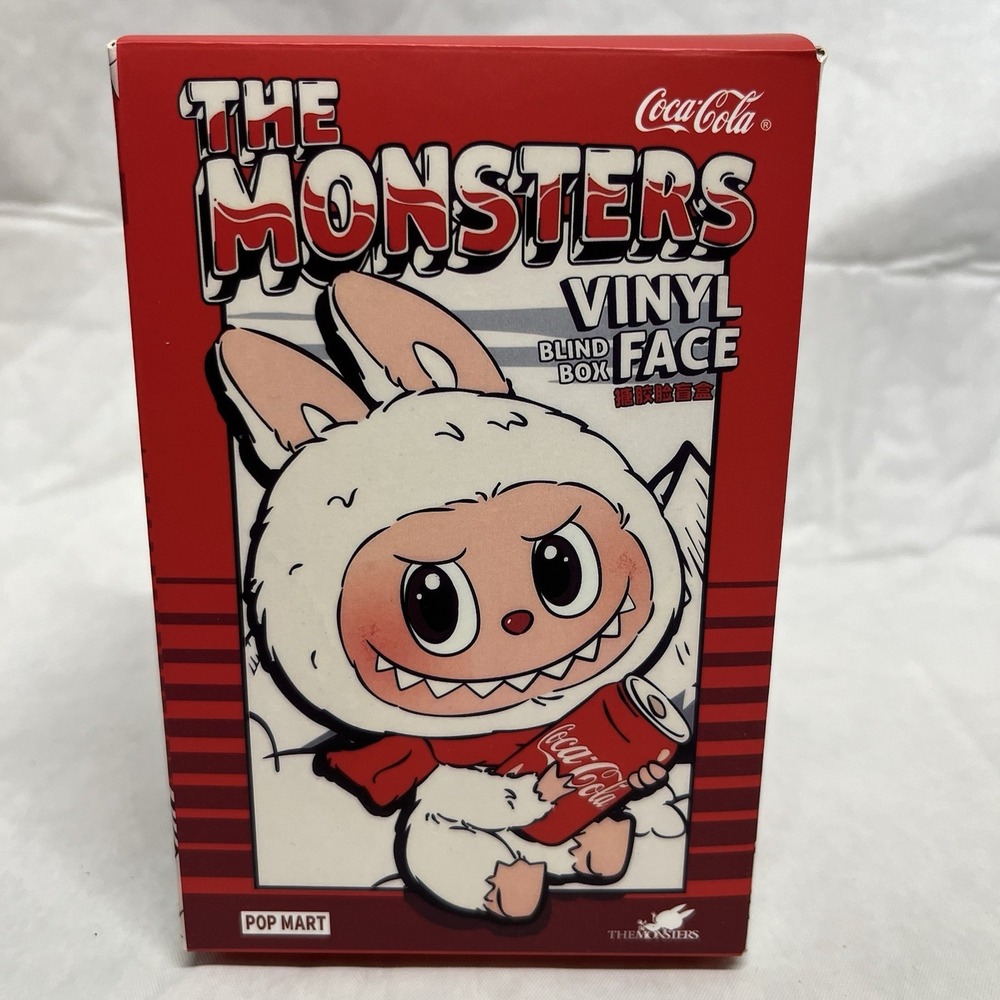 New Pop Mart The Monsters Labubu Coca-Cola Series Plush Figure Toy Pendant